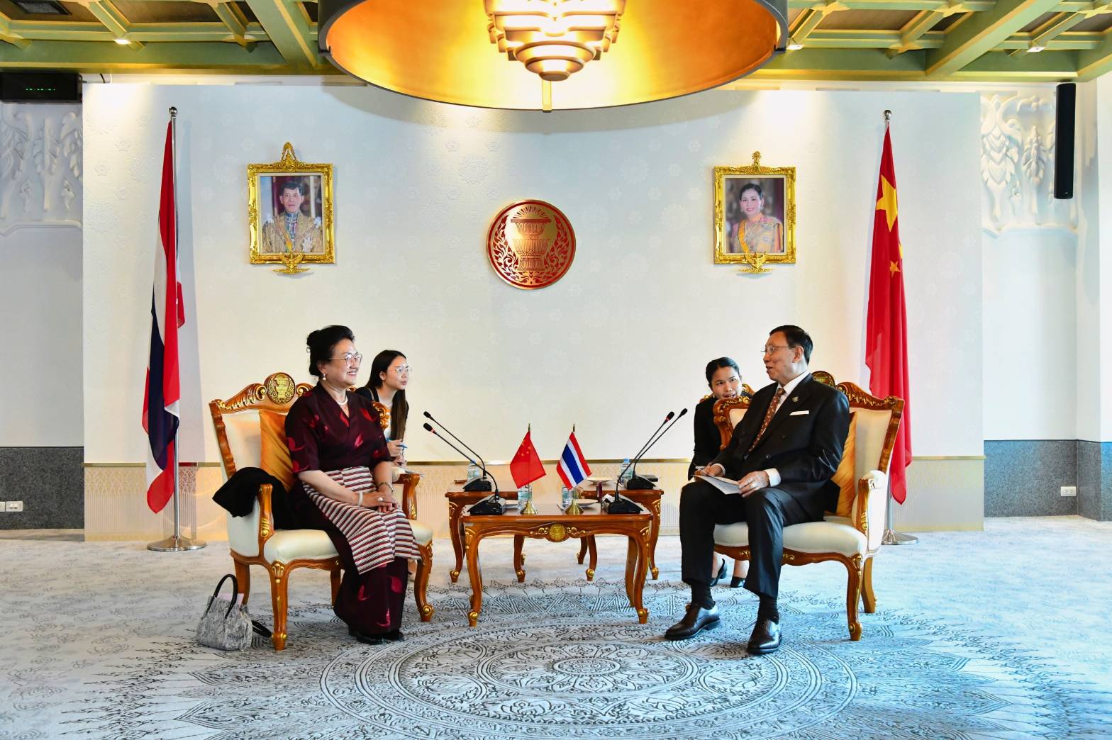 The President of the Senate Welcomed Vice Chairwoman of the Xizang Autonomous Regional Committee of the Chinese People's Political Consultative Conference on 26 April 2024