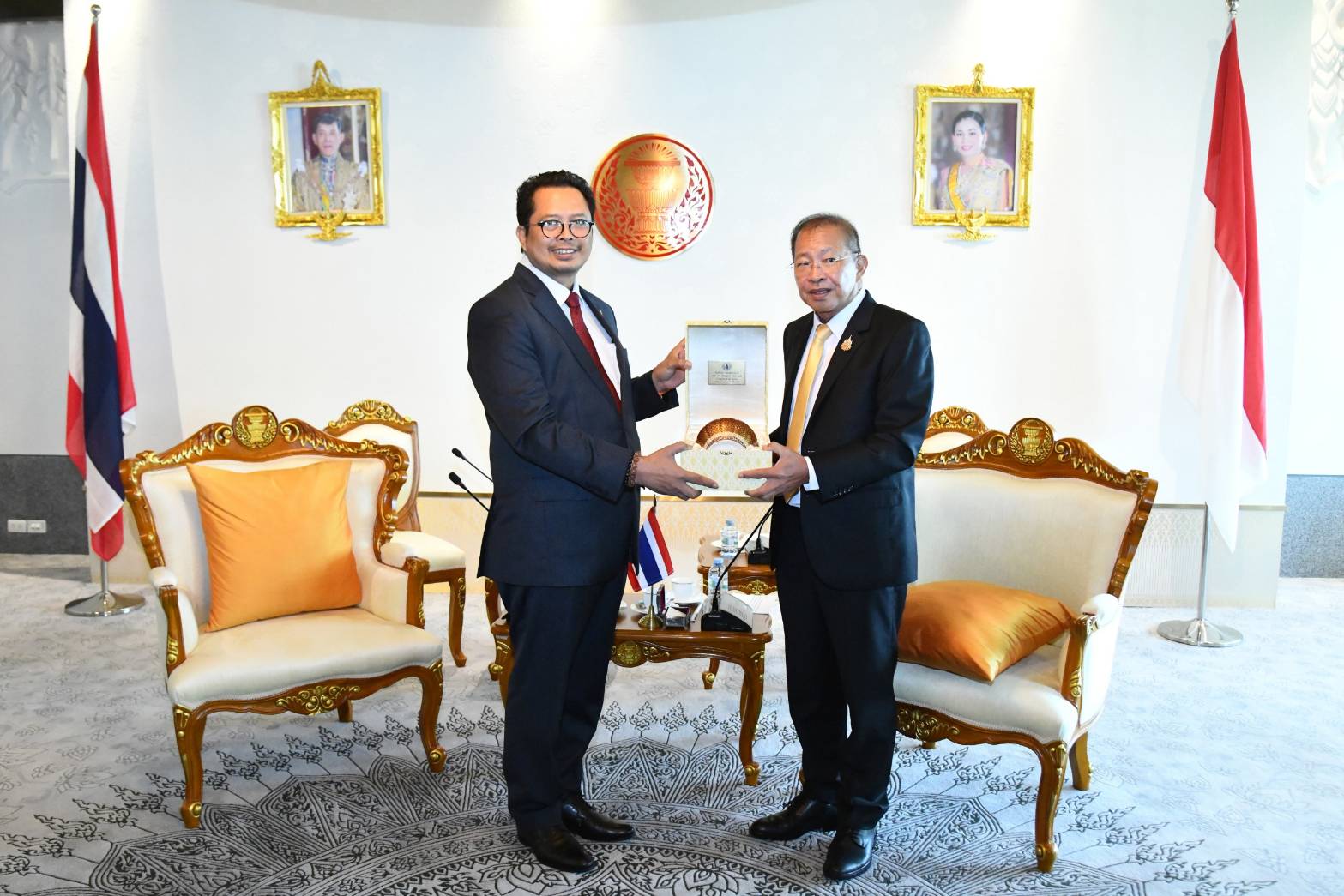 The President of the Senate Welcomed the Vice Speaker of DPD The Republic of Indonesia On 20th August 2024