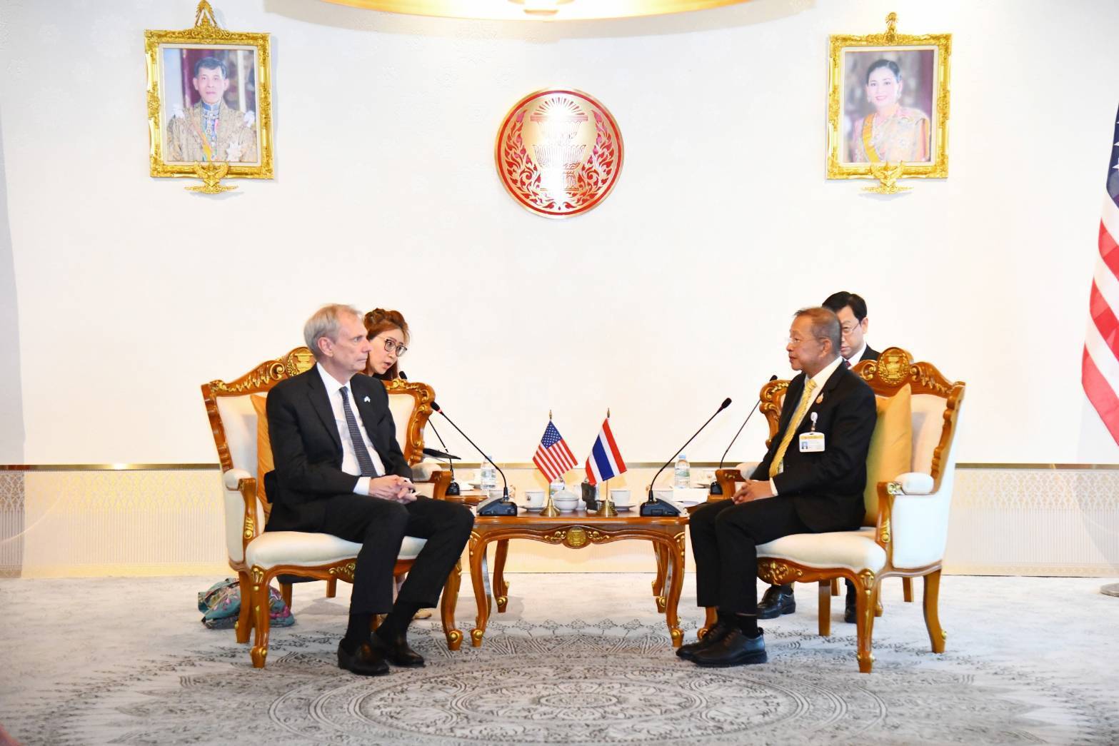 The Ambassador of the United States of America to Thailand Paid a Courtesy Call on the President of the Senate (Thursday 10 October 2024)